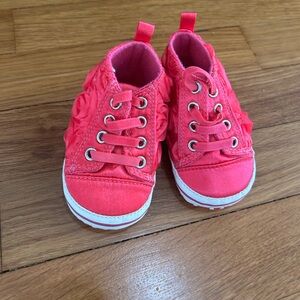 Rising Star Vibrant Pink Kids Sneakers